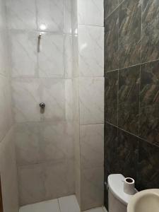 Koupelna v ubytování Hospedaje PALMERAS PUNTA TRITON