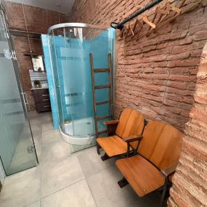 Phòng tắm tại loft de diseño +18 ảnh