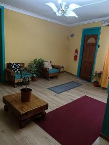 Et opholdsområde på Hostal poetas de Cartagena