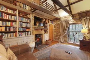 Biblioteket i feriehuset