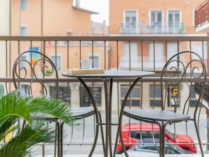 Ban công/sân hiên tại Dal Bigio in Piazzetta