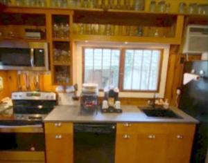 Køkken eller tekøkken på Wishing Star Cottage