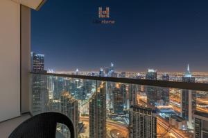Udsigt til Dubai eller udsigt til byen taget fra lejligheden