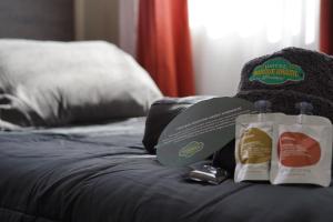 Postel nebo postele na pokoji v ubytování Hotel Boutique Parque Brasil