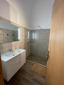 Phòng tắm tại Casa do largo