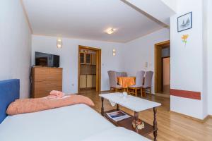 Et tv og/eller underholdning på Apartments Biljana