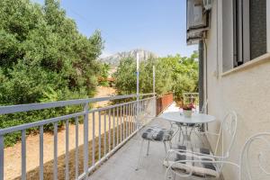 En balkon eller terrasse på Apartments Goge