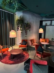 Posezení v ubytování Hotel Indigo Vienna - Naschmarkt by IHG