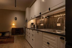 Kuchyň nebo kuchyňský kout v ubytování Sjávargata Villa + 181 fotografií