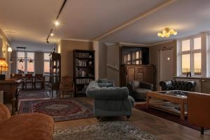 Posezení v ubytování Sjávargata Villa