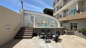 En balkon eller terrasse på Casa del parque 316