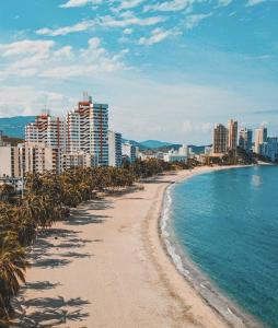 Naturlandskabet i nærheden af lejlighedshotellet