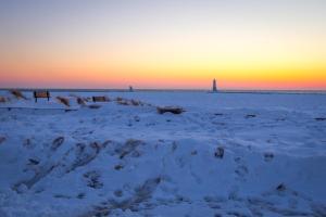 Naturlandskabet i nærheden af feriehuset