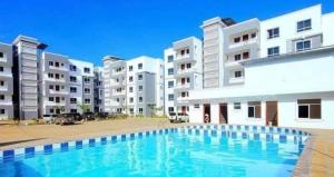 Swimmingpoolen hos eller tæt på Siloam Apartments - BriSta Stays