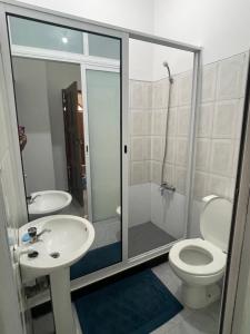 Koupelna v ubytování Suite Casa Mendes