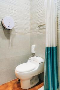 Koupelna v ubytování Hotel Villa Luna + 18 fotografií