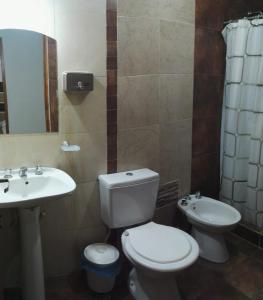 Et badeværelse på Apart Balcarce + 6 billeder