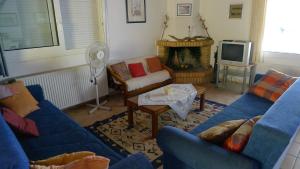 Et opholdsområde på Villa Goitia