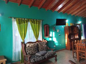 Et opholdsområde på Chalet sueños del mar