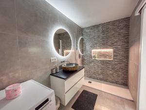 Et badeværelse på Casa Gigi