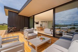 Et opholdsområde på Lakeside Retreat Matarangi