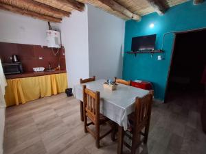 Kuchyň nebo kuchyňský kout v ubytování Cabañas Macondo