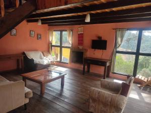 Et opholdsområde på Cabañas la garita2