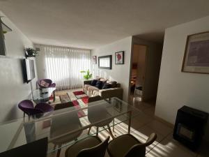 Khu vực ghế ngồi tại Algarrobo Norte Mirasol Apartmento