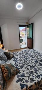 Postel nebo postele na pokoji v ubytování Private Room in Shared Apartment step by mosquée Hassan II