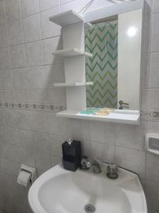 Et badeværelse på Alojamiento Taibor