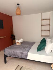 Postel nebo postele na pokoji v ubytování Bohemia Boutique Hostel