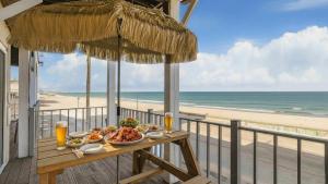 Nespecifikovaný výhled na moře nebo výhled na moře při pohledu z prázdninového domu