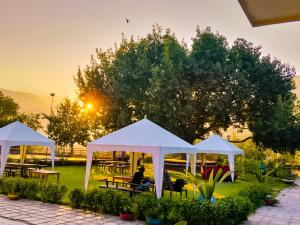 Zahrada ubytování Manthali Park Inn