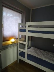 Postel nebo postele na pokoji v ubytování Fewo-Seemoewe + 22 fotografií