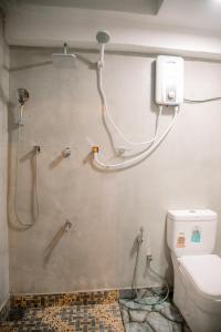 Koupelna v ubytování Hiriketiya First In Rest