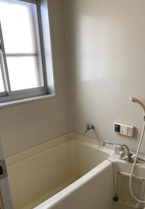 Koupelna v ubytování Taiyo Yuki Lodge