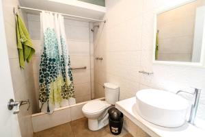 Et badeværelse på CERRO AZUL Alojamiento - Mini 4 personas