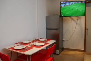 Et tv og/eller underholdning på CERRO AZUL Alojamiento - Mini 4 personas