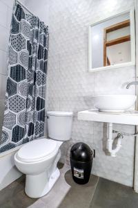 Et badeværelse på CERRO AZUL Alojamiento - Mini 4 personas