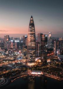 Splošen razgled na mesto Shenzhen oz. razgled na mesto, ki ga ponuja hotel