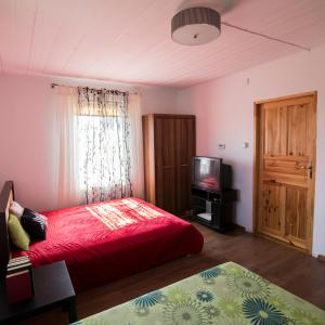Postel nebo postele na pokoji v ubytování Siedlisko Józefka + 37 fotografií