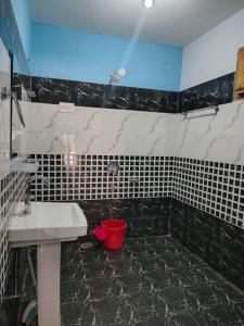 Koupelna v ubytování Brother,s In Mountains