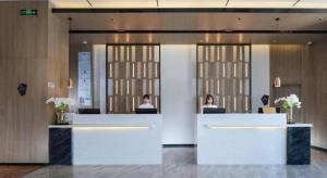 Επισκέπτες που μένουν στο Echarm Hotel Shenzhen International Exhibition Center Fuyong