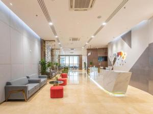 Un lugar para sentarse en Borrman Hotel Guilin Railway Station Two Rivers and Four Lakes