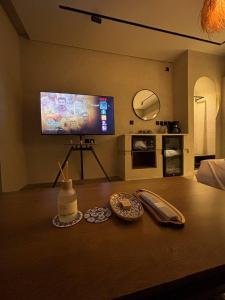 Μια τηλεόραση ή/και κέντρο ψυχαγωγίας στο Rural Suite Self Checkin