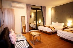 Postel nebo postele na pokoji v ubytování Simonhall B&B
