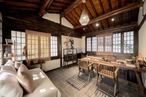 Et opholdsområde på Dali Fanshe Tea Garden Inn