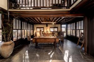 Et opholdsområde på Dali Fanshe Tea Garden Inn