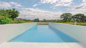 Swimmingpoolen hos eller tæt på gyeongju planb pet pension