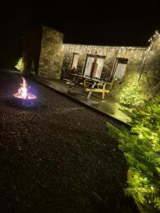 Bygningen som feriehuset ligger i